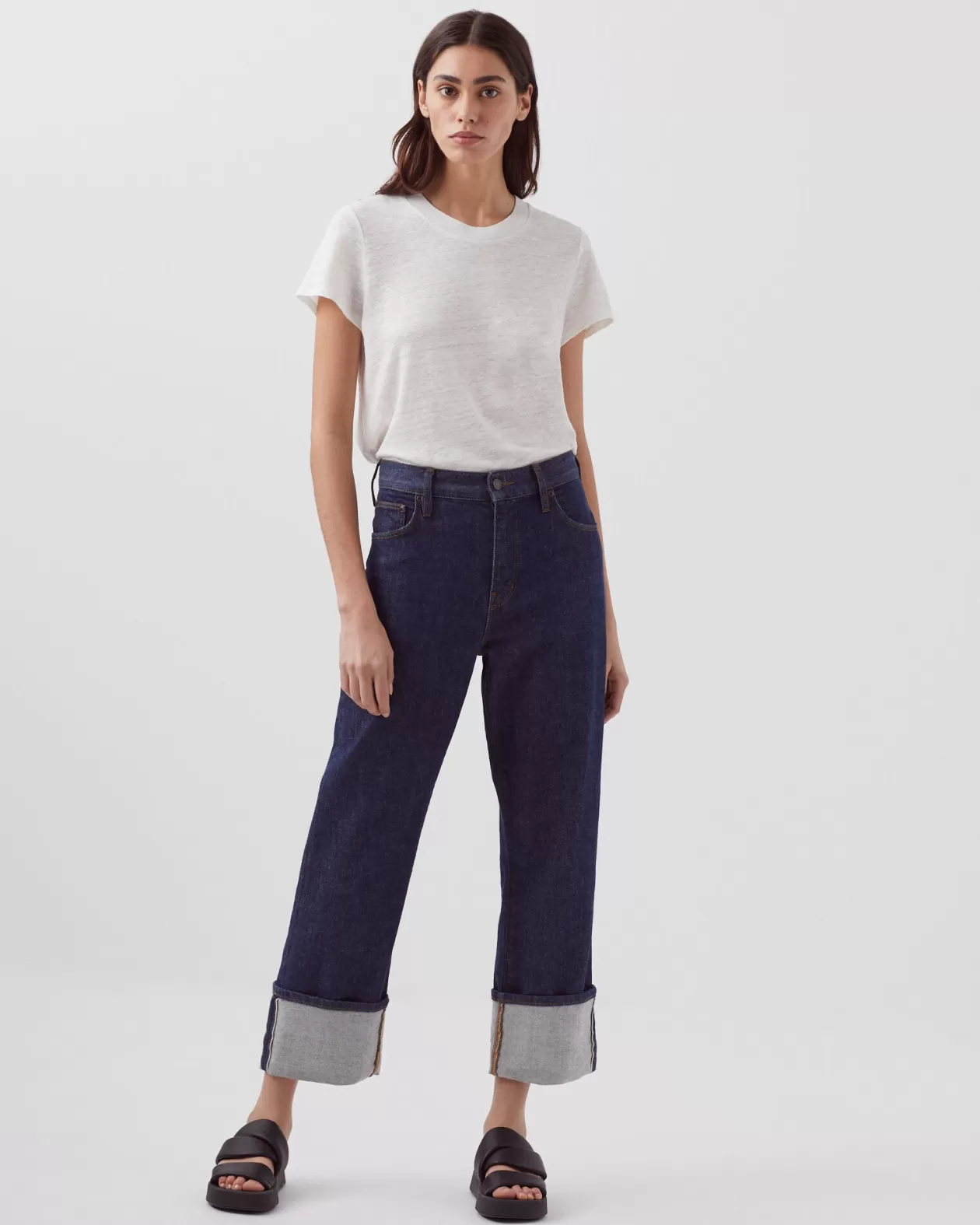 Store Comptoir des Cotonniers Ava - Regular Selvedge Jeans 4287 Denim_Brut