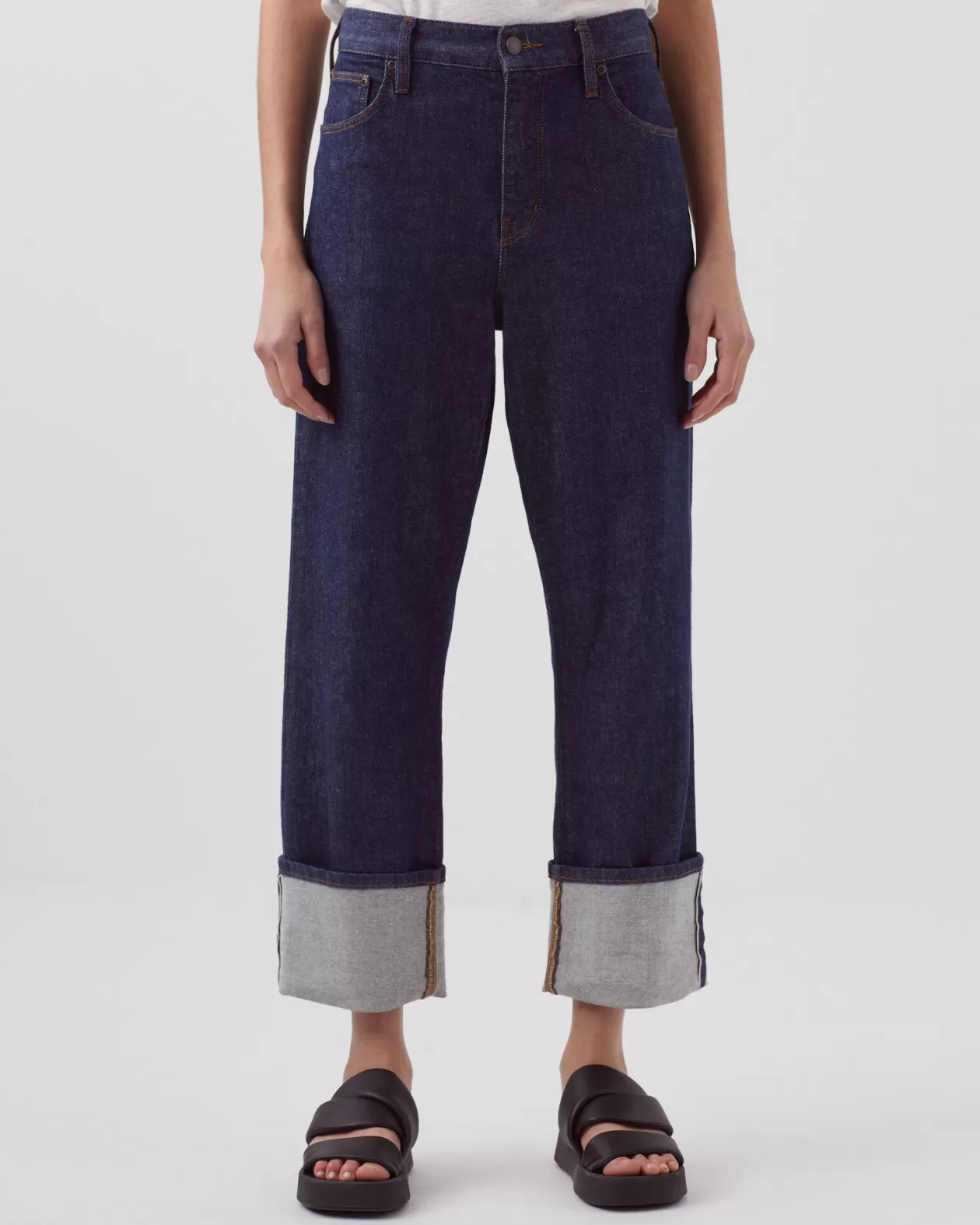 Store Comptoir des Cotonniers Ava - Regular Selvedge Jeans 4287 Denim_Brut