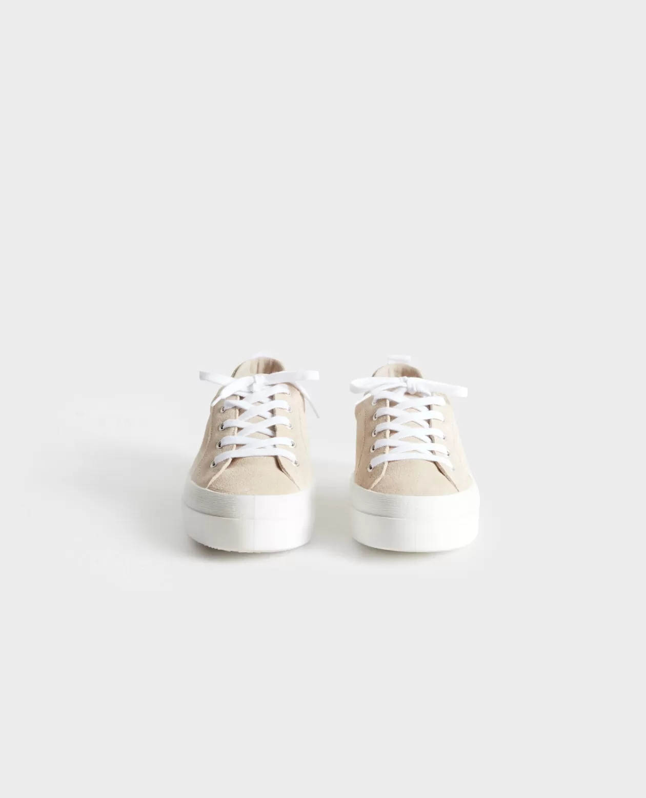 Best Comptoir des Cotonniers Billie - Leather Sneakers 7003 30 Natural