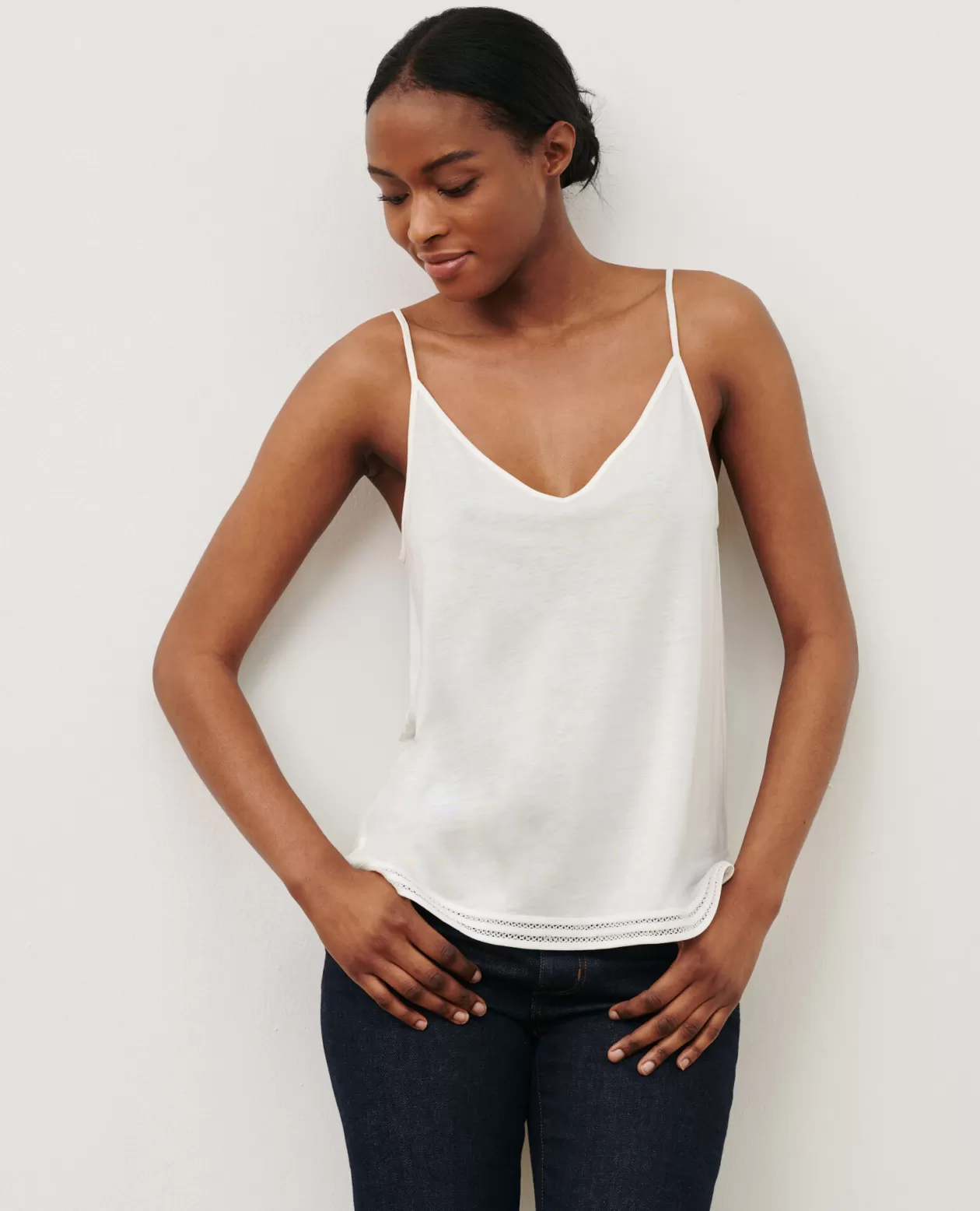 Flash Sale Comptoir des Cotonniers Cotton Blend Vest 06 Gray