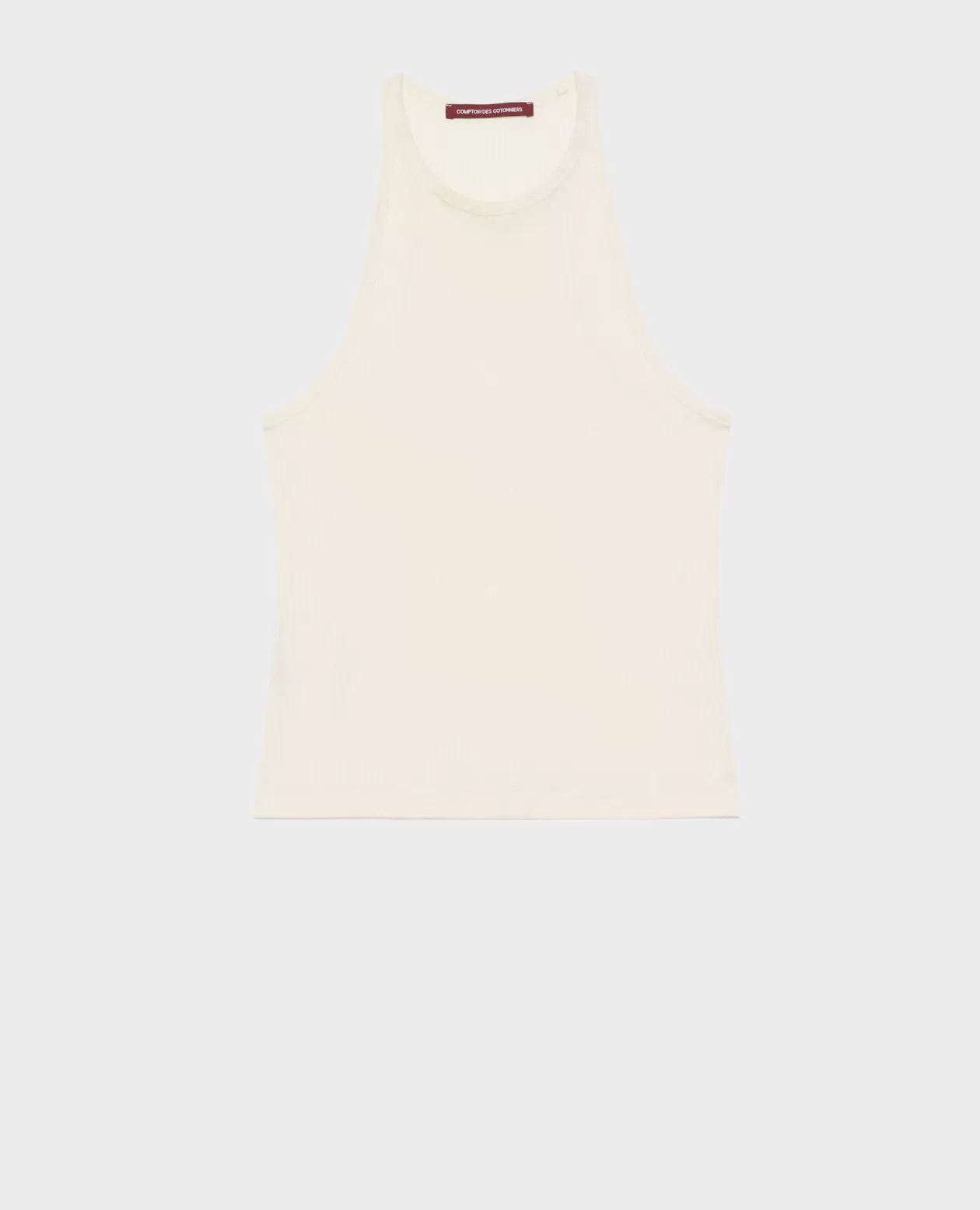 Sale Comptoir des Cotonniers Cotton Tank Top 0007 White