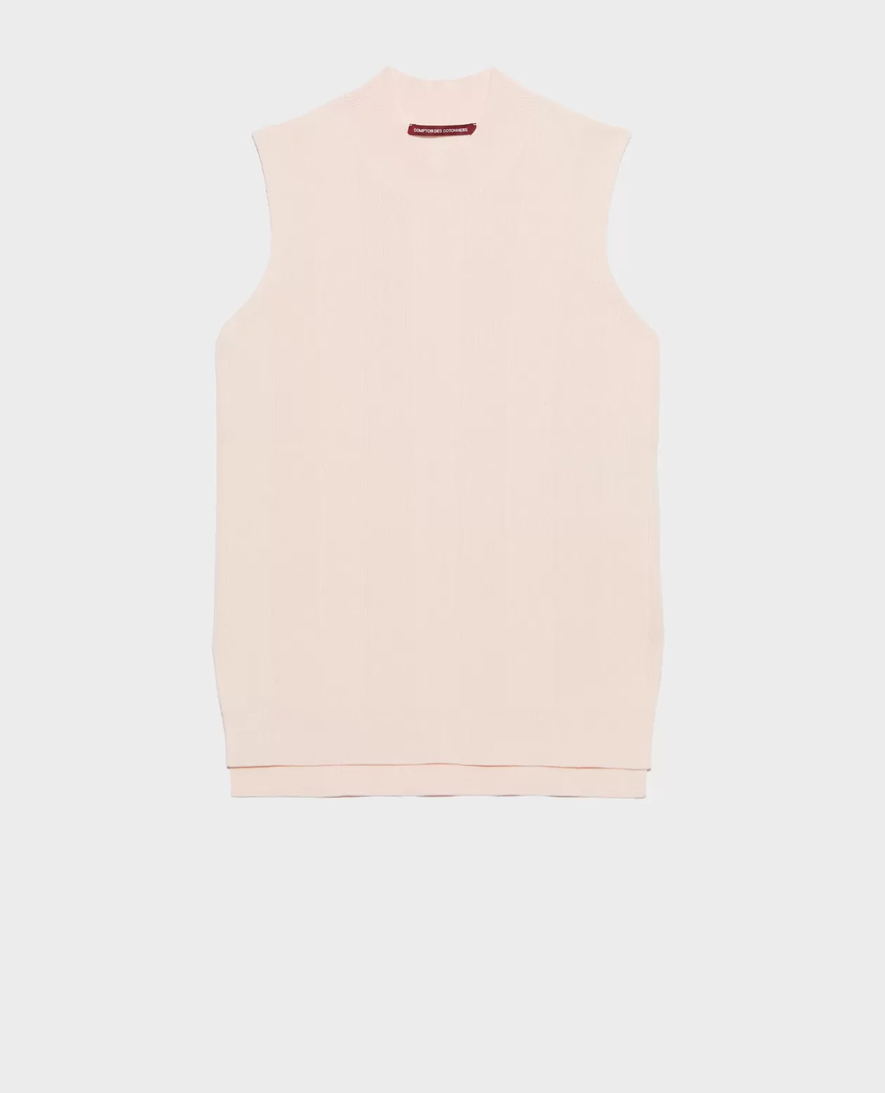 Outlet Comptoir des Cotonniers Cotton Vest 0100 Pink Marshmallow