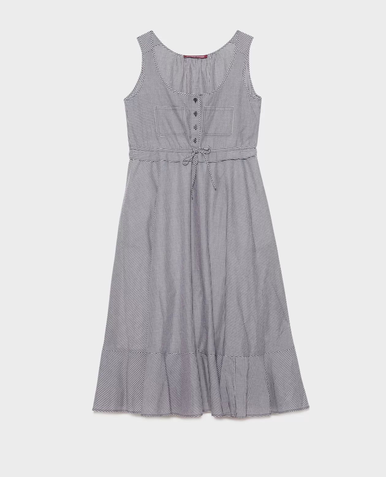 Cheap Comptoir des Cotonniers Cotton Voile Flared Dress 88 Vichy