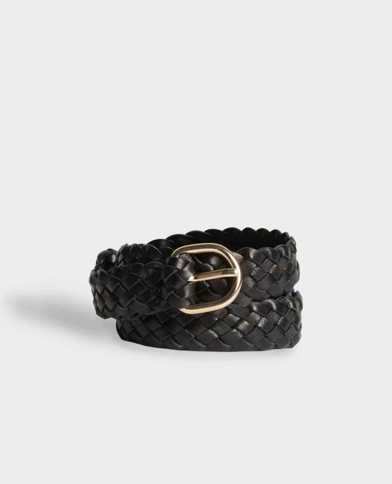 Outlet Comptoir des Cotonniers Leather Belt 09 Black