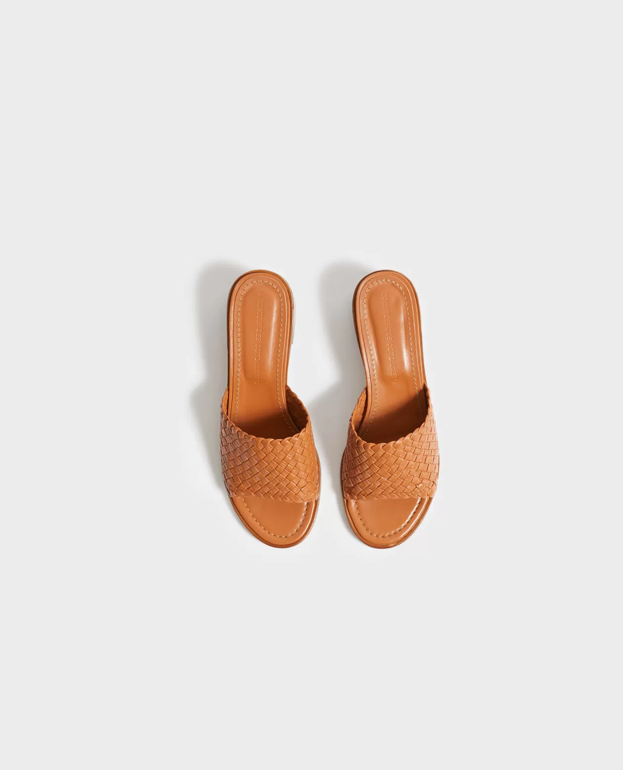 Flash Sale Comptoir des Cotonniers Leather Heeled Sandals 31 Beige