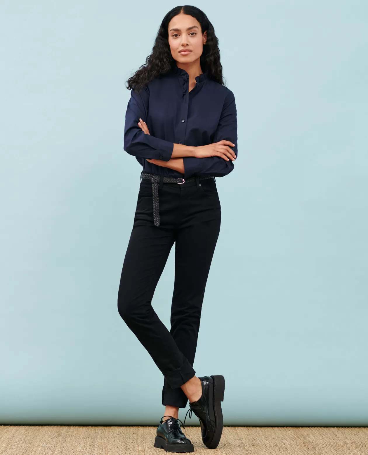 Best Comptoir des Cotonniers Lili - Slim - Cotton Jeans 4216 Black_Beauty