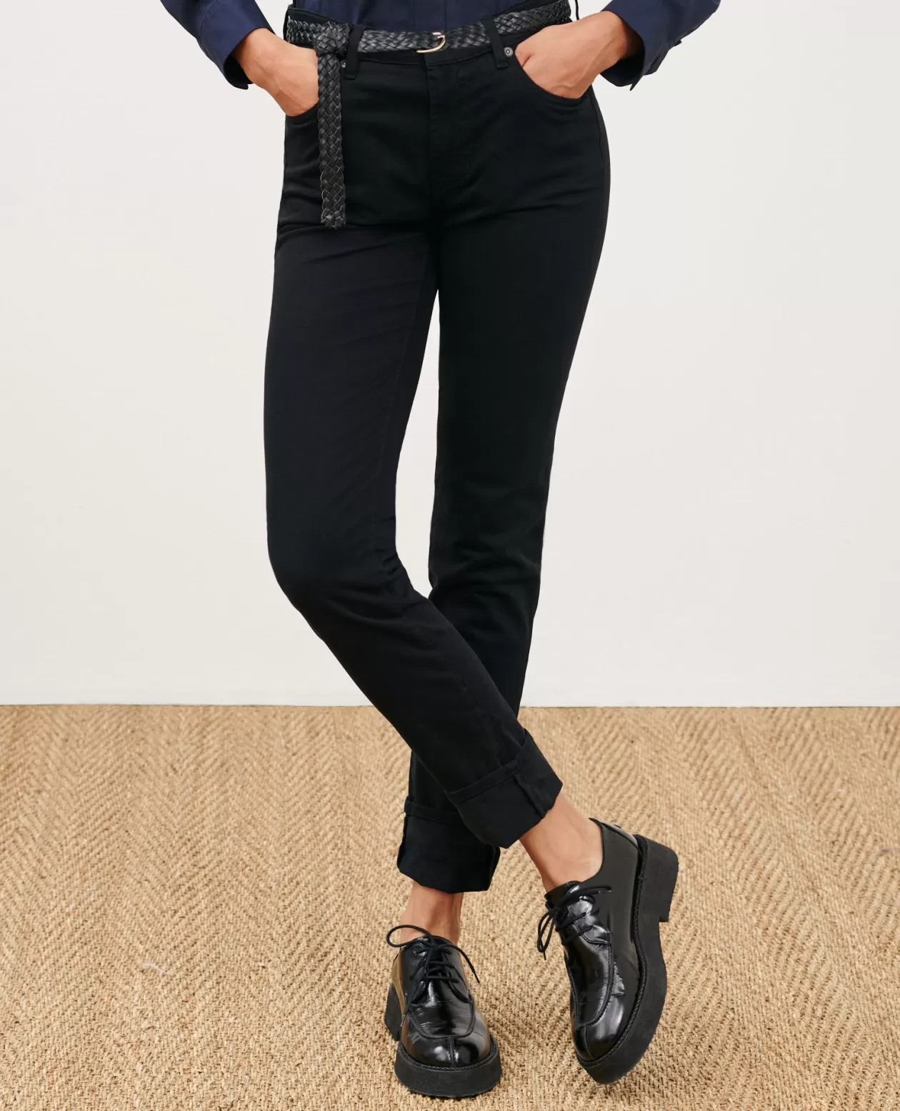 Best Comptoir des Cotonniers Lili - Slim - Cotton Jeans 4216 Black_Beauty