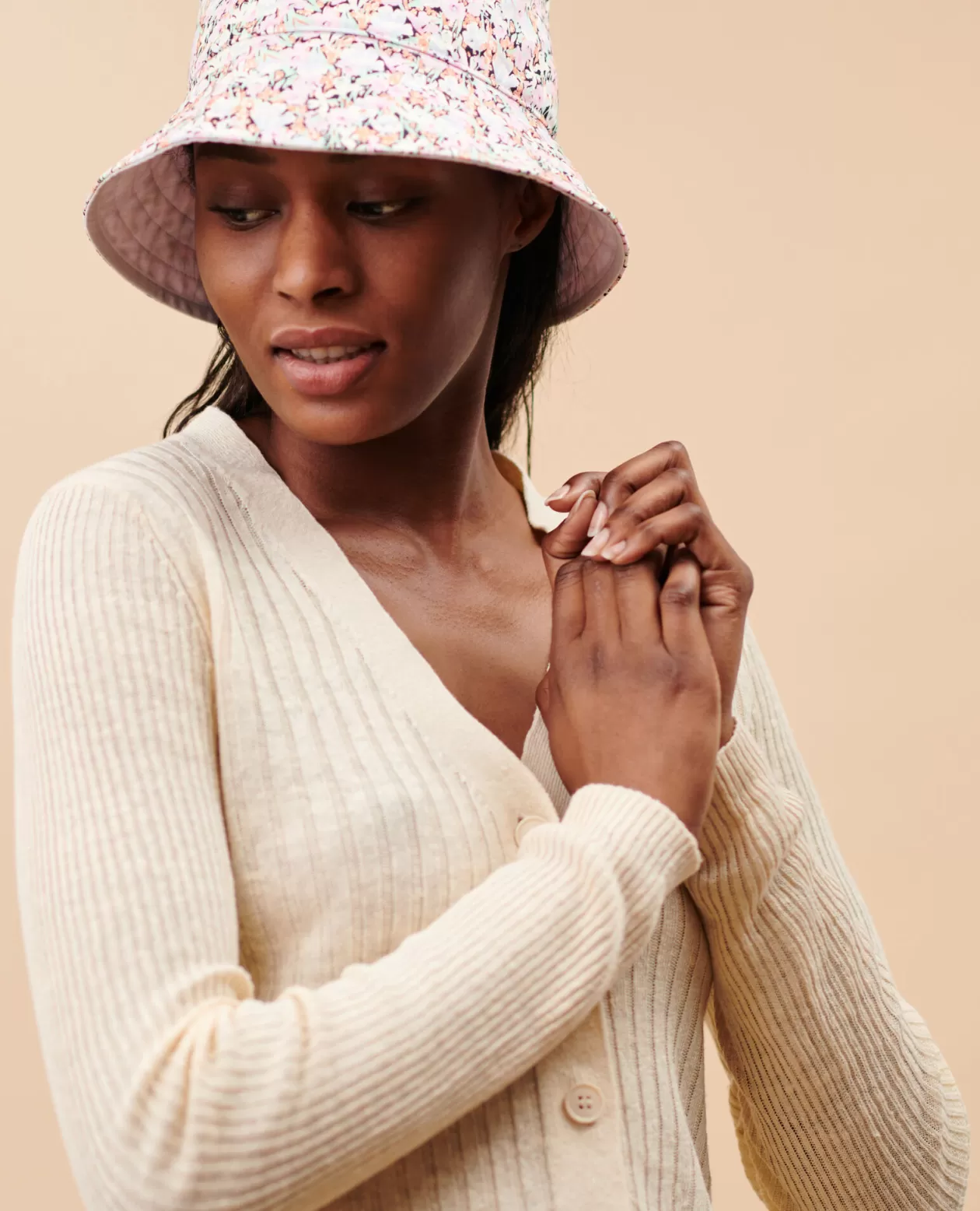Cheap Comptoir des Cotonniers Linen Cardigan 0010 Buttercream
