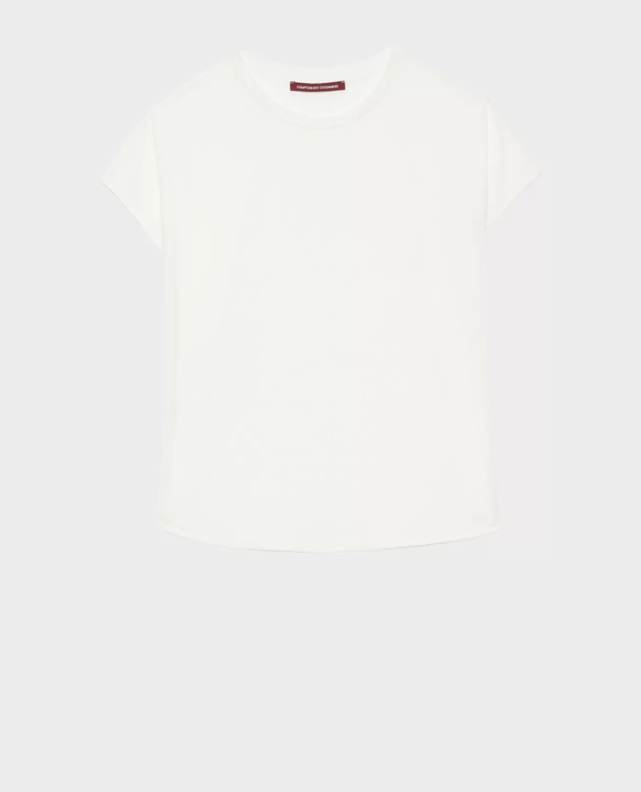 Best Comptoir des Cotonniers Loose Cotton T-Shirt 4262 Cloud Dancer