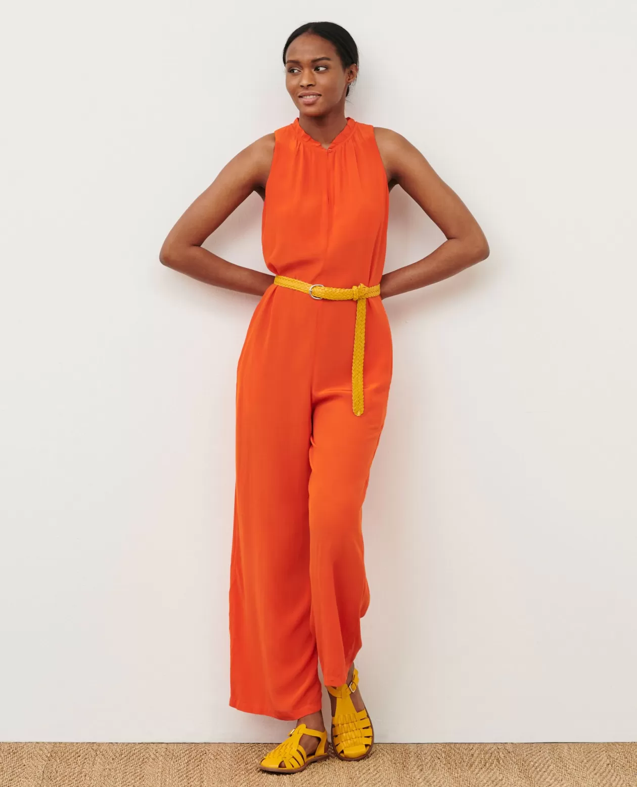 Best Comptoir des Cotonniers Loose Jumpsuit 7020C 22 Orange