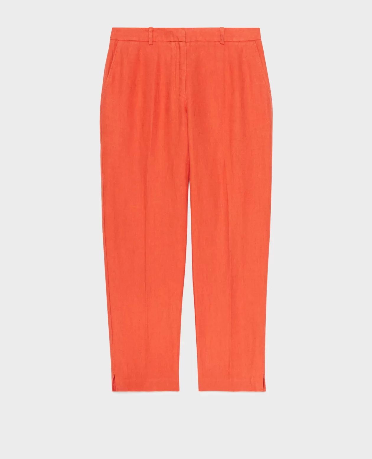 Shop Comptoir des Cotonniers Marguerite - Cigarette Trousers 0250 Tiger Lily Orange