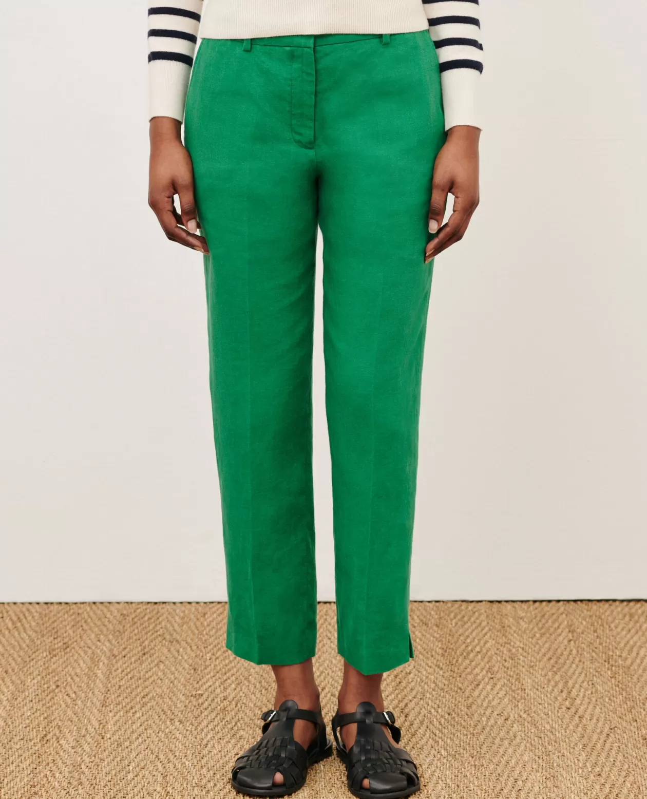 Cheap Comptoir des Cotonniers Marguerite - Cigarette Trousers 0542 Pine Green