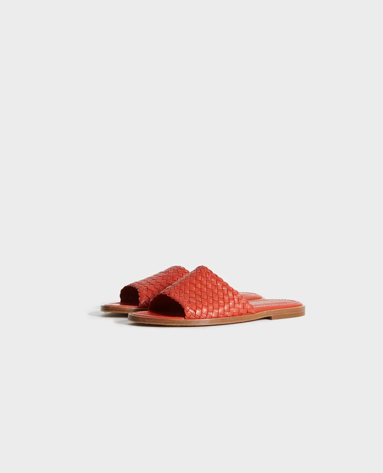 Cheap Comptoir des Cotonniers Pam - Leather Sandals 29 Dark Orange