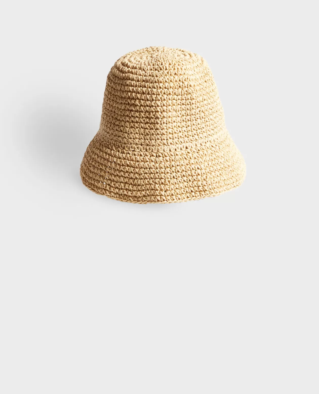 Best Sale Comptoir des Cotonniers Raffia Bucket Hat 7003 30 Natural