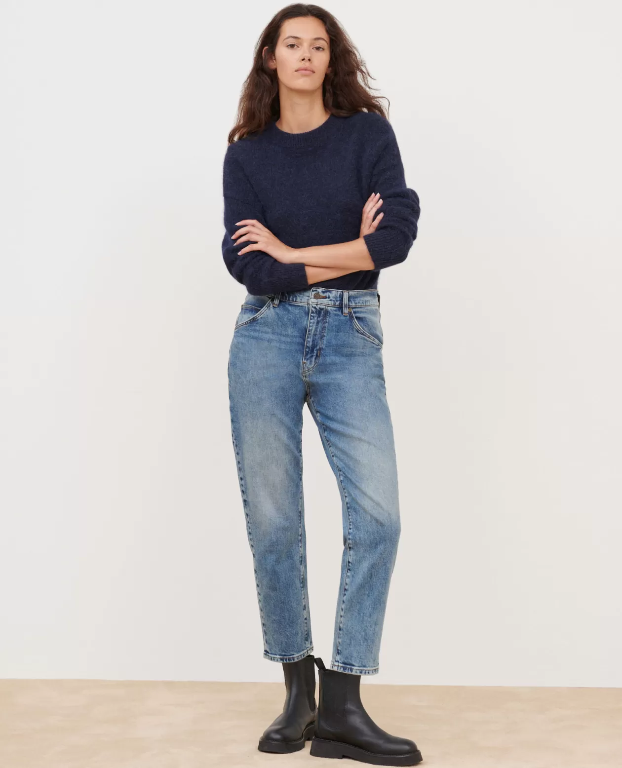 Cheap Comptoir des Cotonniers Rita - Slouchy - Loose Cotton Jeans 111 Denim Blue