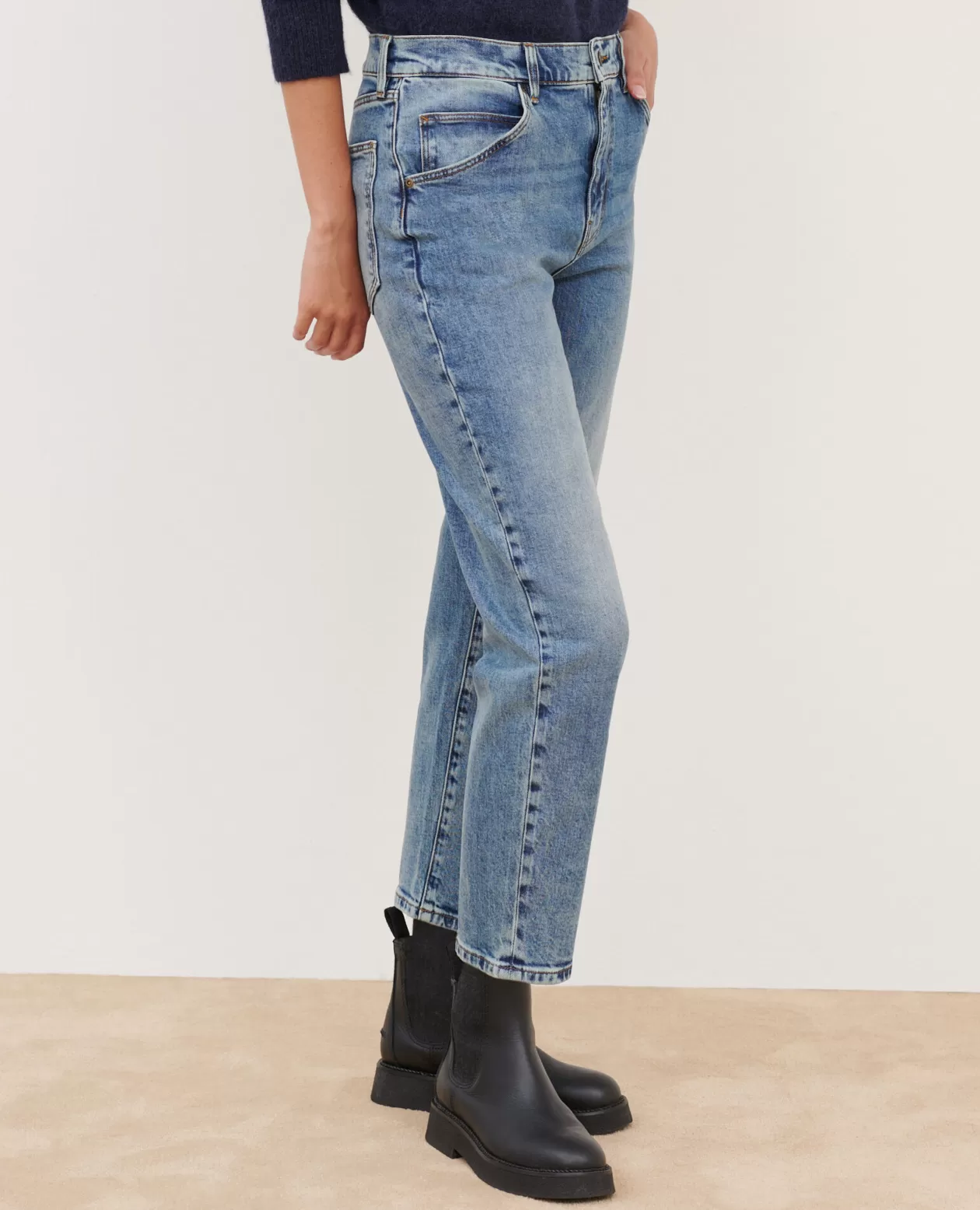 Cheap Comptoir des Cotonniers Rita - Slouchy - Loose Cotton Jeans 111 Denim Blue