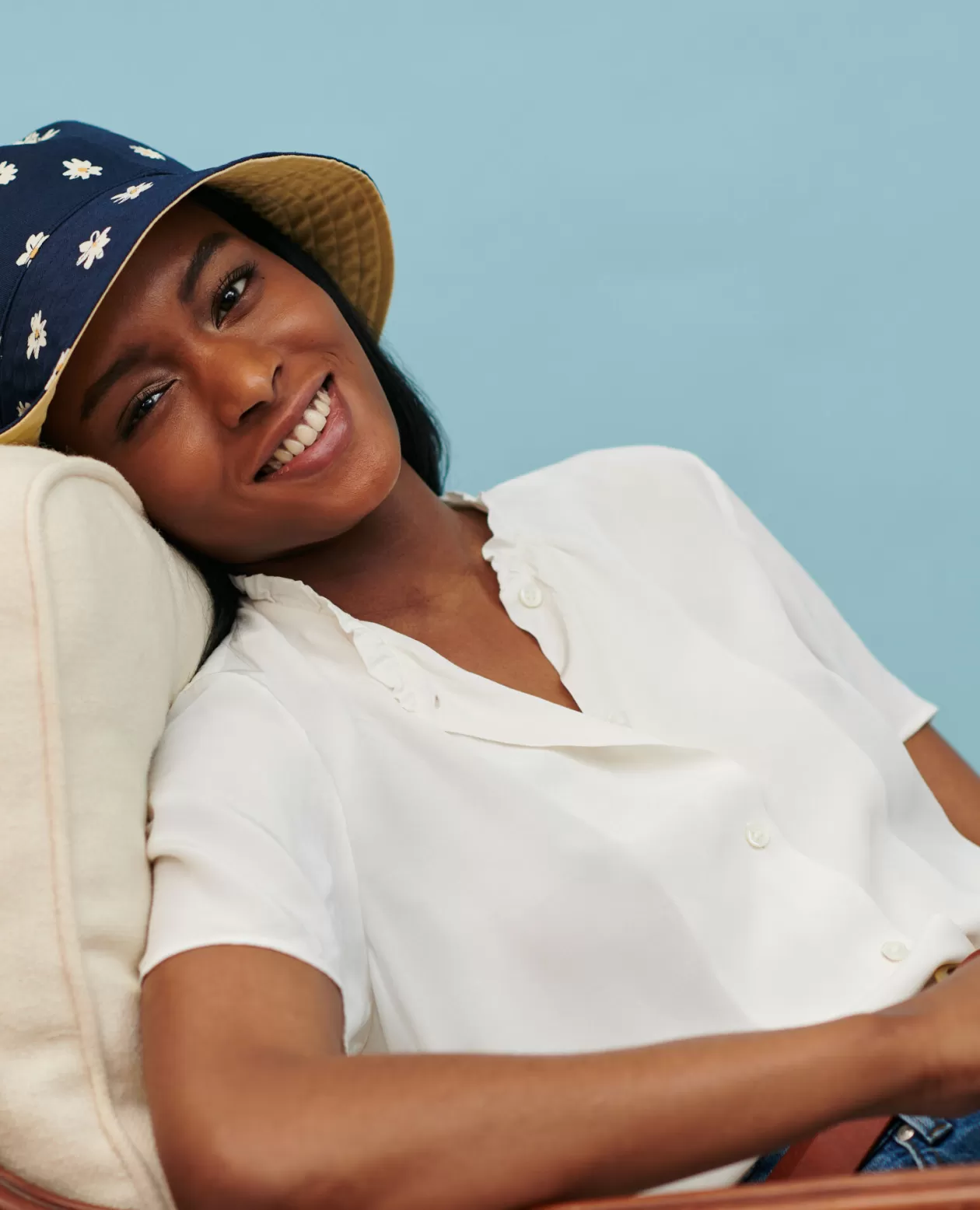 Hot Comptoir des Cotonniers Short-Sleeve Top 0007 White