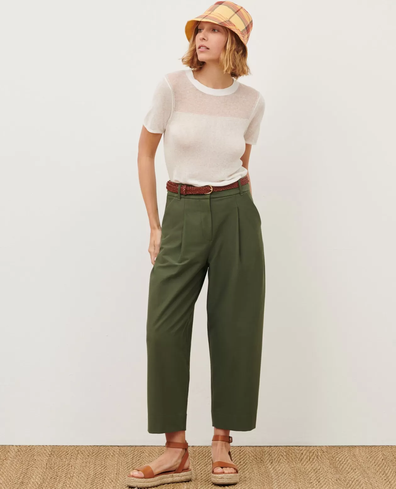 Fashion Comptoir des Cotonniers Short-Sleeve Top 0007 White