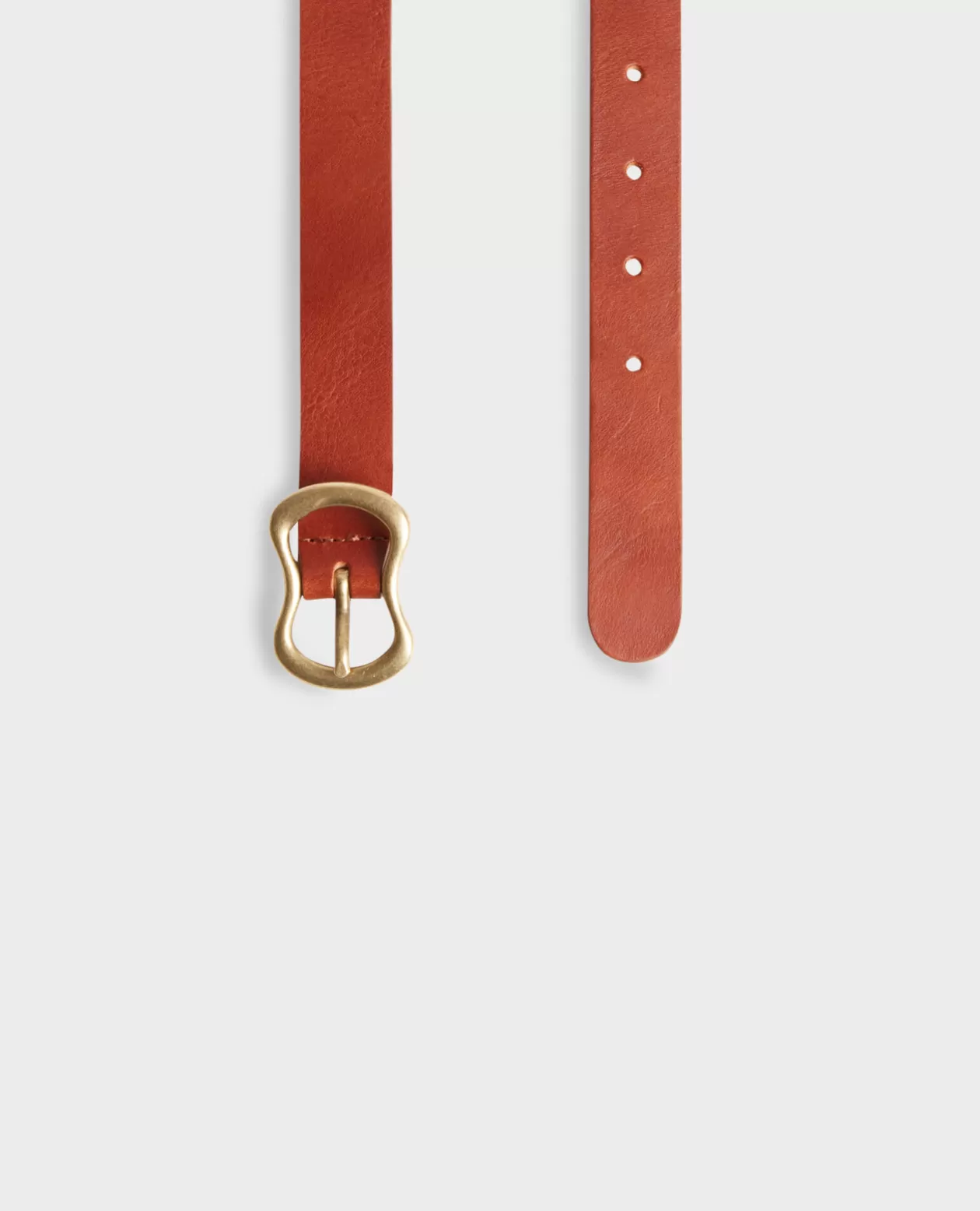 Clearance Comptoir des Cotonniers Skinny Leather Belt 4190D Emperador