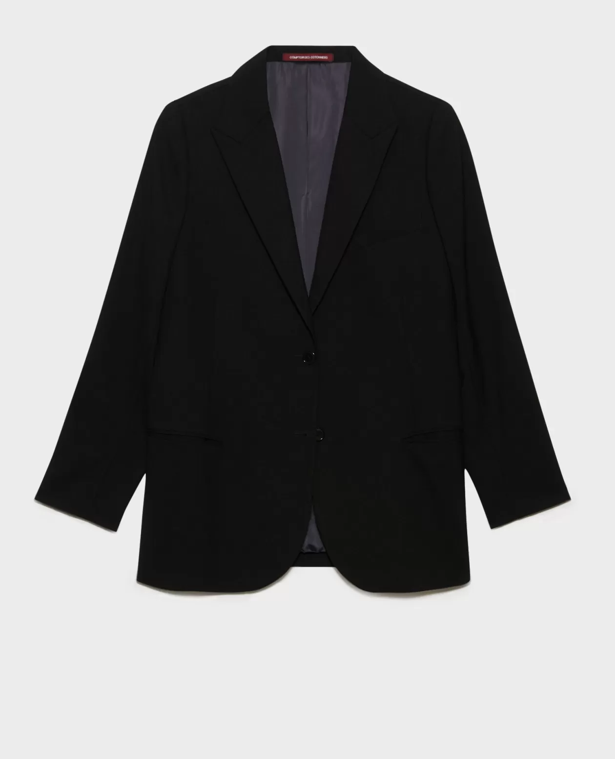 Discount Comptoir des Cotonniers Wool Blazer 4216 Black_Beauty